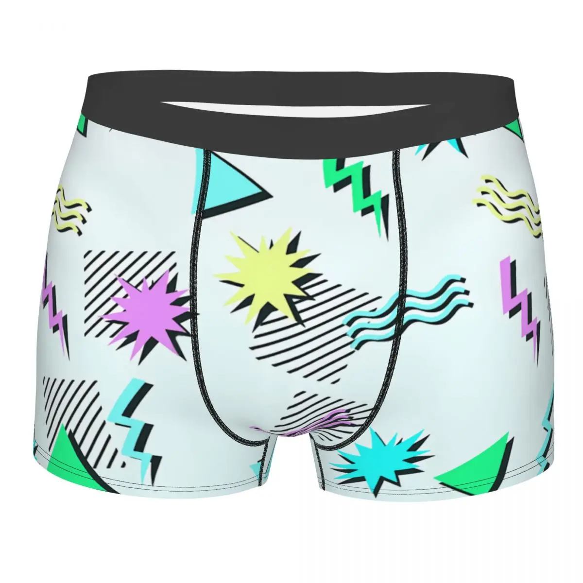 Дышащие Оригинальные трусы с рисунком в стиле 90-х годов