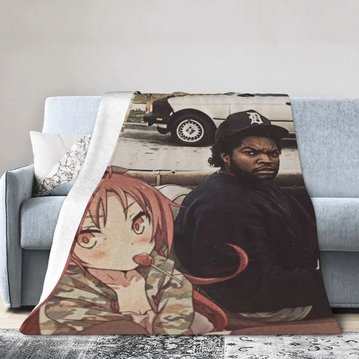 Waifuz N The Hood Feat Kyoko Sakura Ультрамягкое одеяло из микрофлиса