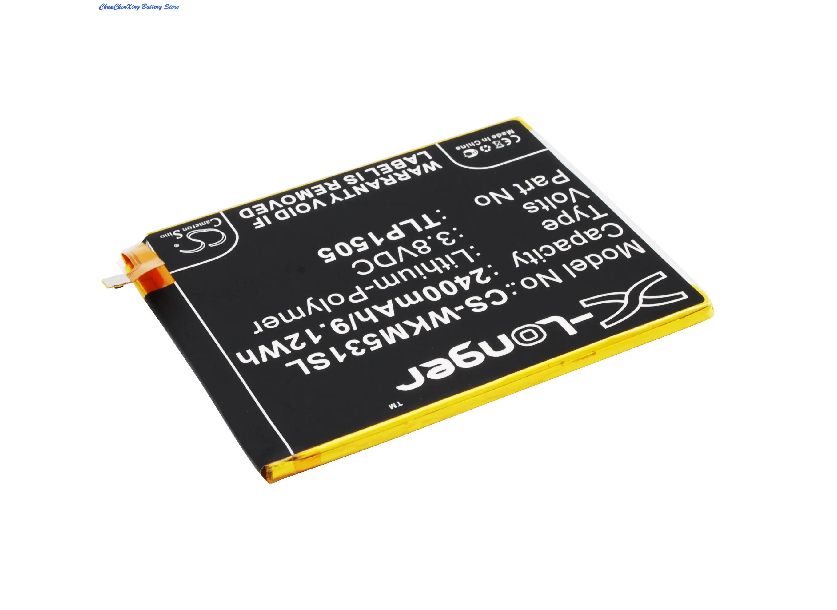 Высококачественный аккумулятор 2400 мАч TLP1505 для Wiko M531 RIDGE 4G с двумя SIM-картами LTE