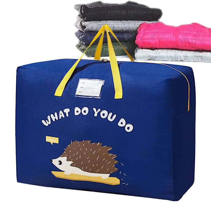 

Packing Bags With Handles Reusable Oxford Cloth Moving Bag Storage Supplies Bags For Moving For Containing Silk Comforter Pillow