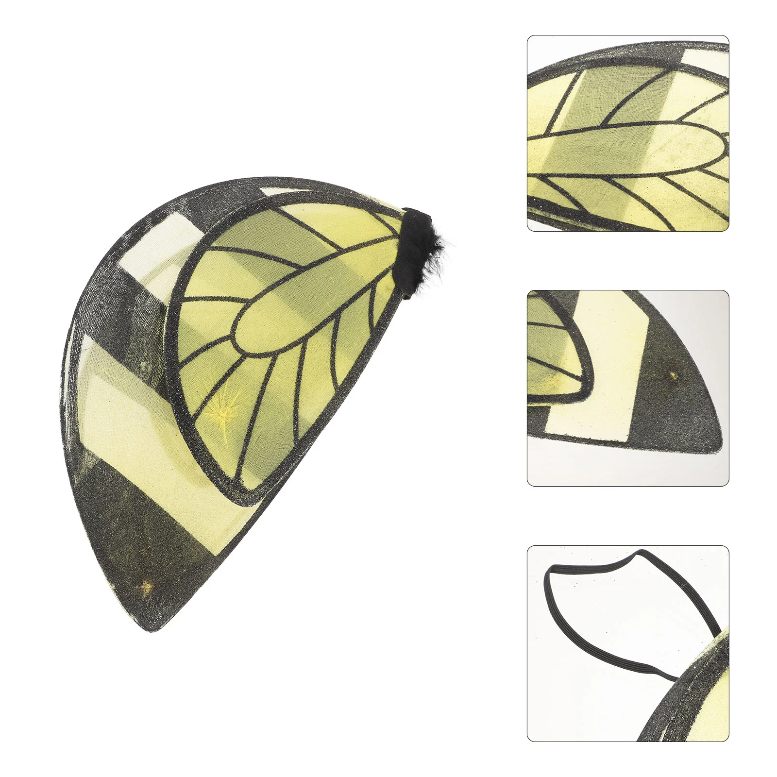 

Children's Show Use Bee Wings Shape Decorative Tool Set(Yellow+Black)