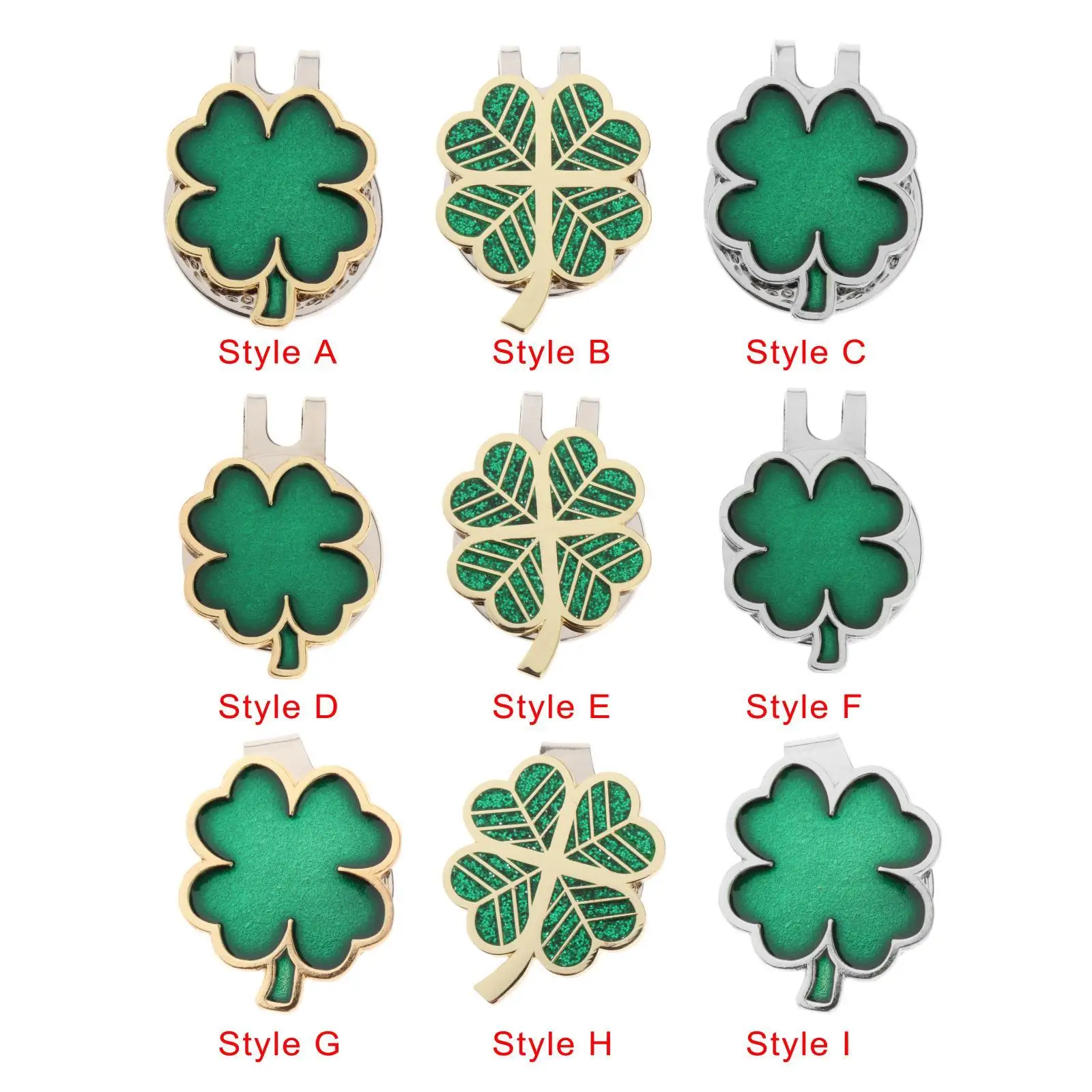 

Novelty Golf Ball Marker Hat Clip Metal Ballmarker Golf Gift Golf Sports Accessories Ball Mark for Ladies Men Women Golfer