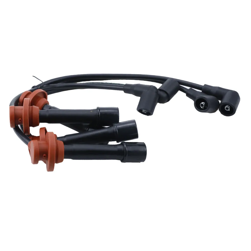 Фото Набор проводов зажигания для Chery Cowin QQ QQ3 S11 QQ6 S21 2002-2014 1,0 л 1,1 л, комплект кабелей для свечей зажигания, аксессуары №3
