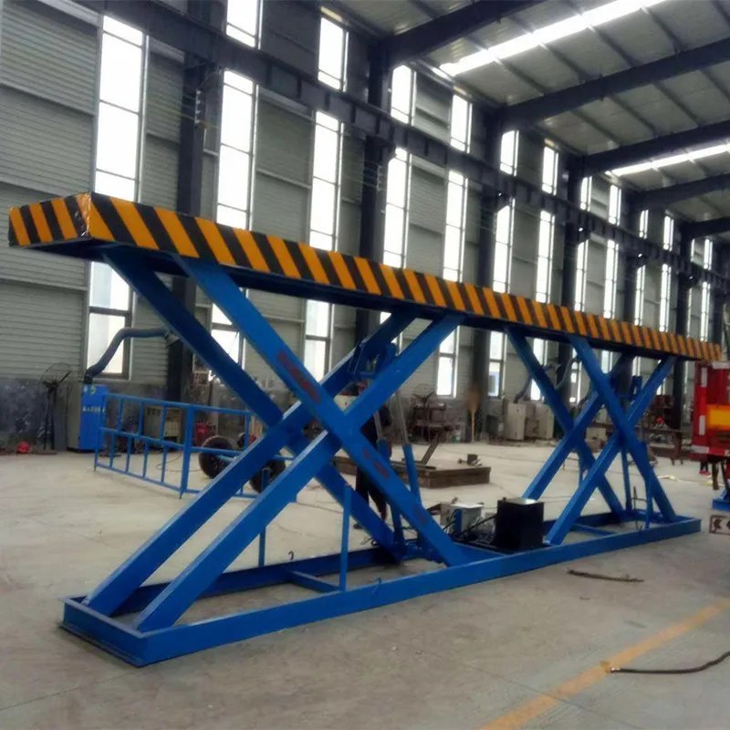 Cheap Hydraulic Electric Scissor Lift Table with Dust cover use in production plant | Lifting Machine