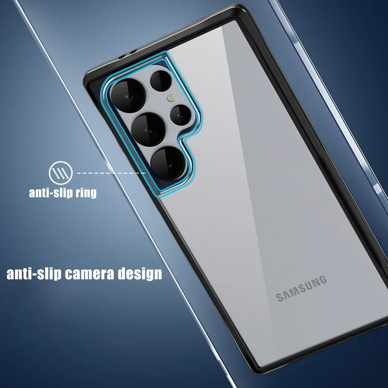Противоударный Прозрачный чехол для Samsung Galaxy S24 S23 Ultra A15 A25 A35 A34 A54 A55
