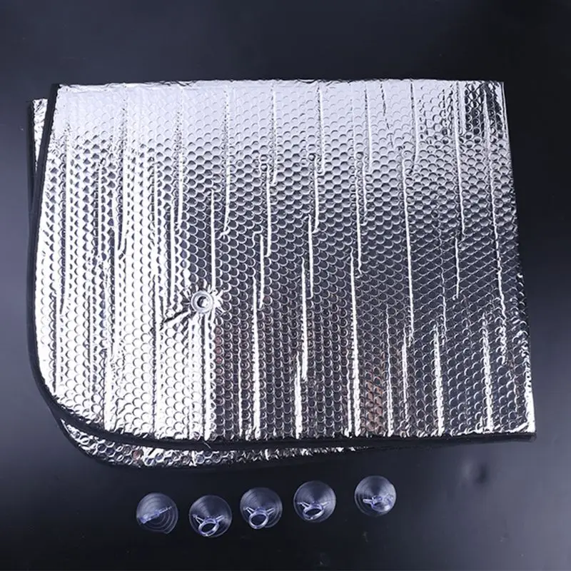 

Windshield Shade Umbrella Aluminum Foil Sunshade Cover UV Block Front Window GTWS