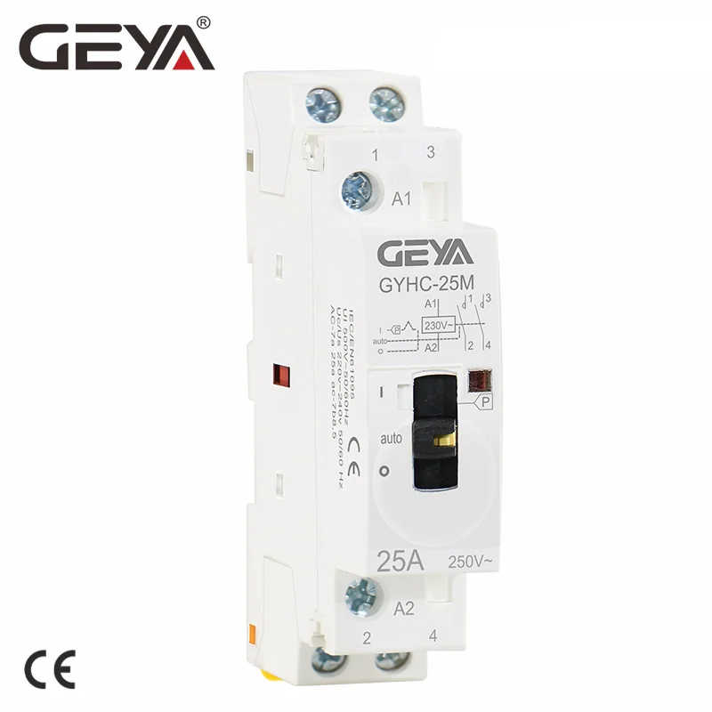 

Контактор GEYA ручной 25A 220V