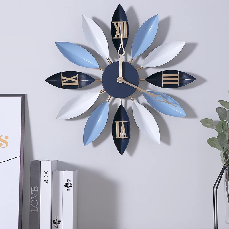 Электронные кухонные настенные часы современный дизайн тихие креативные