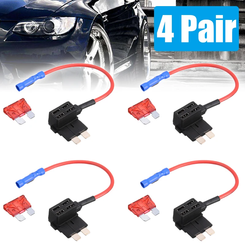 

4 шт./набор, Автомобильные предохранители и предохранители