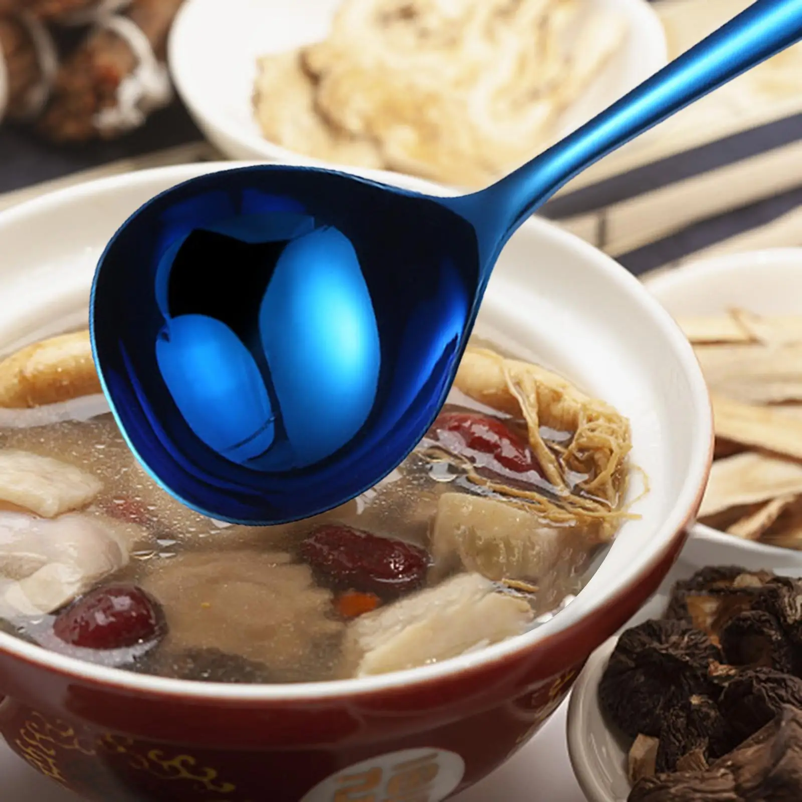

Cooking Ladle Multipurpose Portable Gadget Cooking Spoon Cooking Utensil for Travel Camping Picnic Office Spaghetti
