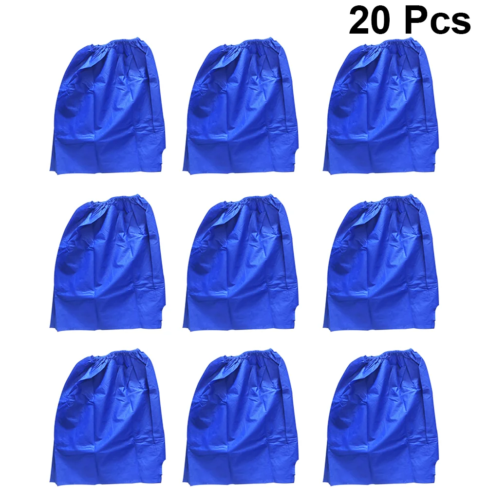 20 Pcs Mens Swim Briefs Bikini Non-Woven Boxers Hotel Supplies Size 4 Blue Travel