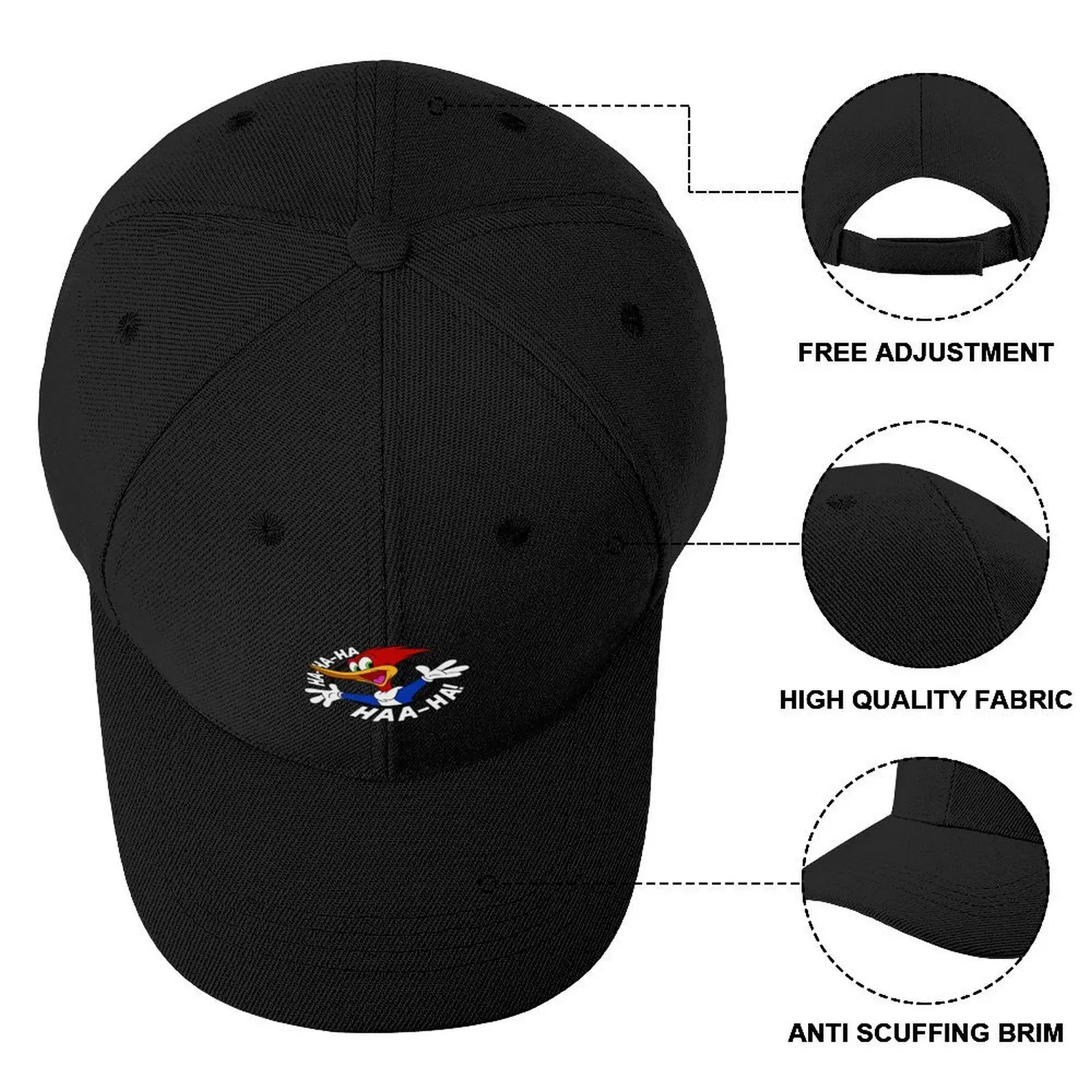Бейсбольная кепка Woody Woodpecker Wild Ball Hat шляпа на заказ мужские шапки для девочек