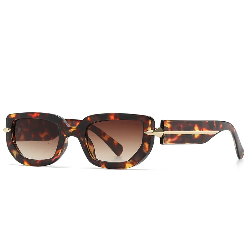 

Luxury Brand Designer Rectangle Sunglasses Women Fashion Vintage Gradient Sun Glasses For Men Trendy Travel Shades Gafas UV400