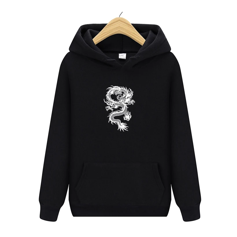

Men's And Women's Long Sleeves Tracksuits Set Spring Autumn Hoodie Dragon Print Hoodie Suit Sweatshirt Top Jacket coat