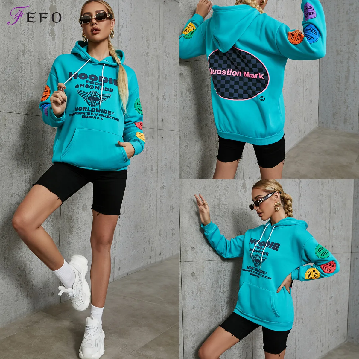

Women Streetwear Hoodies Sweatshirt Spring Autumn Long Sleeve Fashion Harajuku Hoodie Print Sweatshirt Women Sudadera Mujer