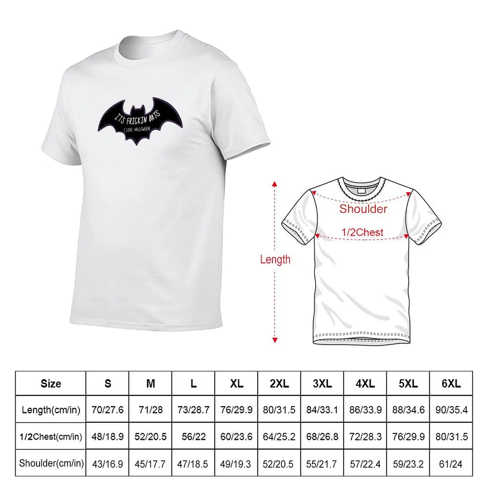 Фото Футболка It's frickin bats, хлопковая футболка, 100% хлопок, с графическим принтом, для мужчин, мужские футболки с графическим принтом, футболка №2