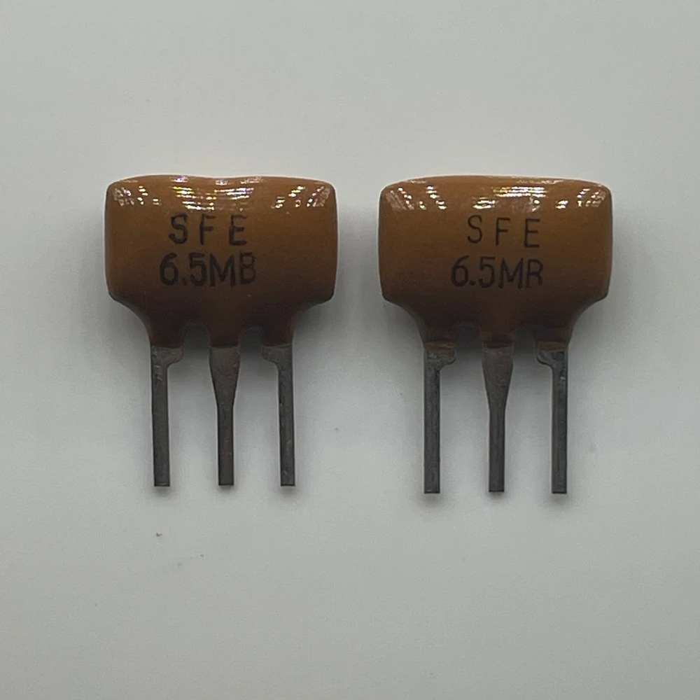 

100PCS/ 6.5M ceramic filter SFE6.5MB 6.5MHZ original genuine 6.5B straight plug 3 feet