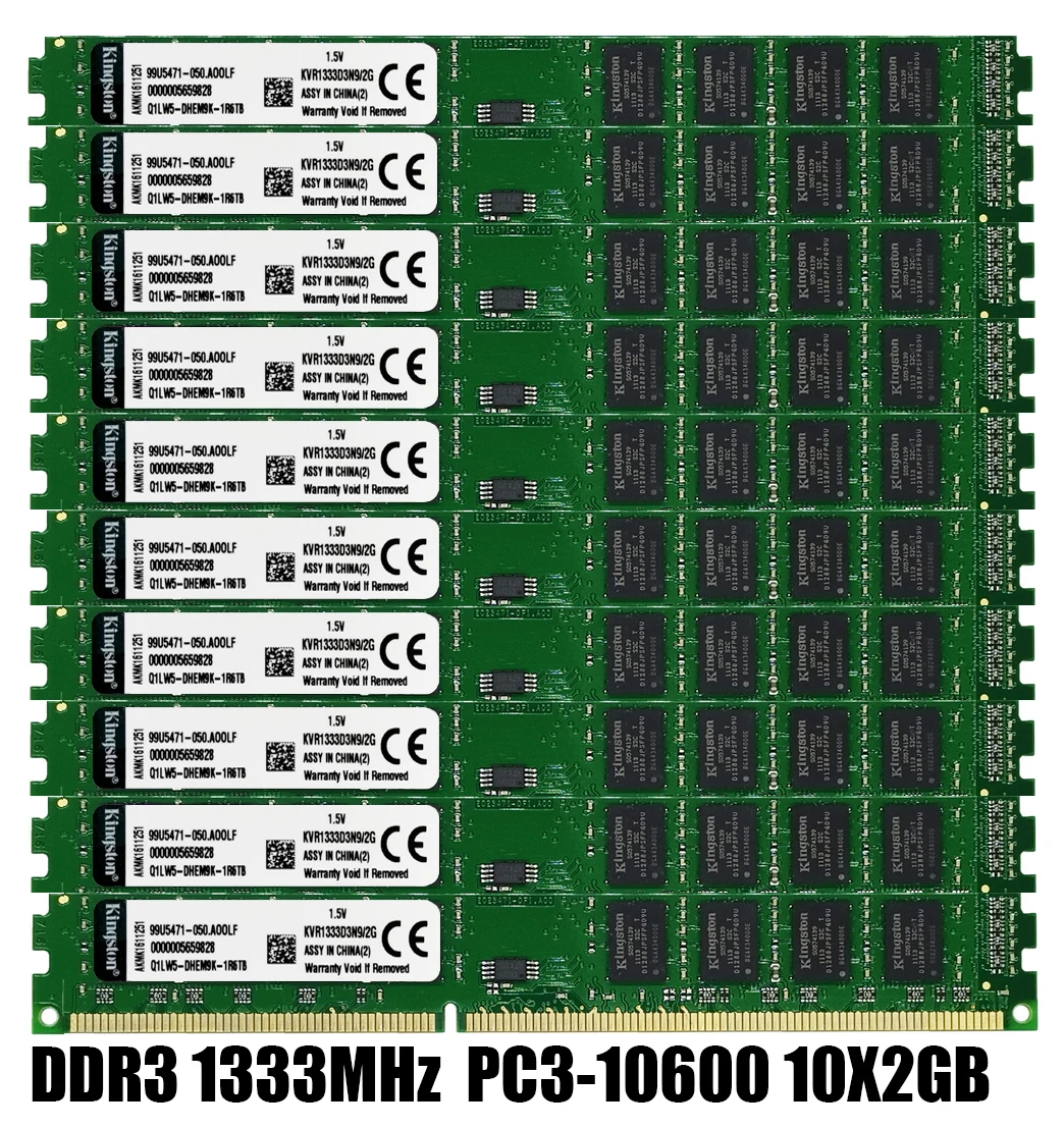 

10PCS DDR3 Desktop Memory DIMM RAM PC3-10600 12800 2GB 4GB 1333MHz 1600MHz Memory DDR3 4GB 8GB RAM