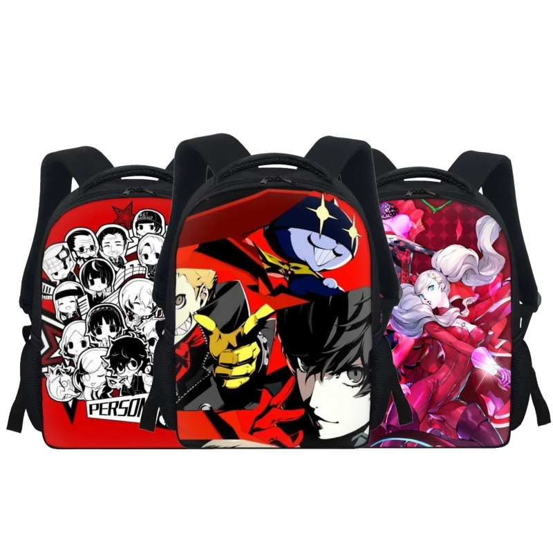 

Миниатюрные школьные ранцы аниме Persona5 для детей, рюкзаки на молнии для начальной школы и детского сада, для мальчиков и девочек