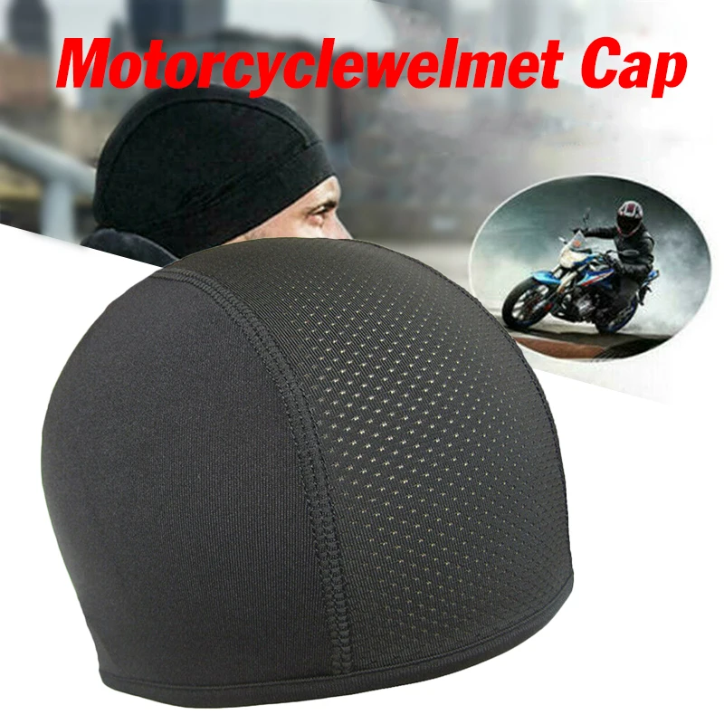 Sweatband Skull Cap Inner Liner Quick Dry Dome Cap Helmet Beanie Helmet Inner Lined Motorcycle  Accessories Moisture Wicking