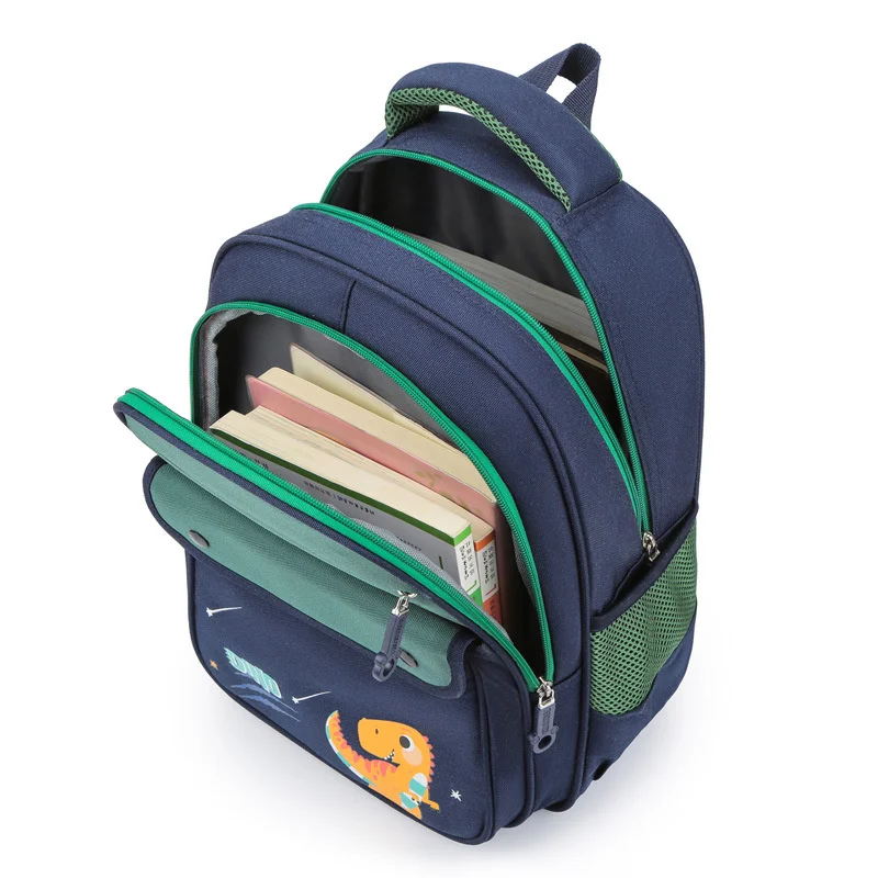 OSLD Cartoon Children's Schoolbag New Boys and Girls Grades 1-2 Primary School Bag Lightweight Student Backpack