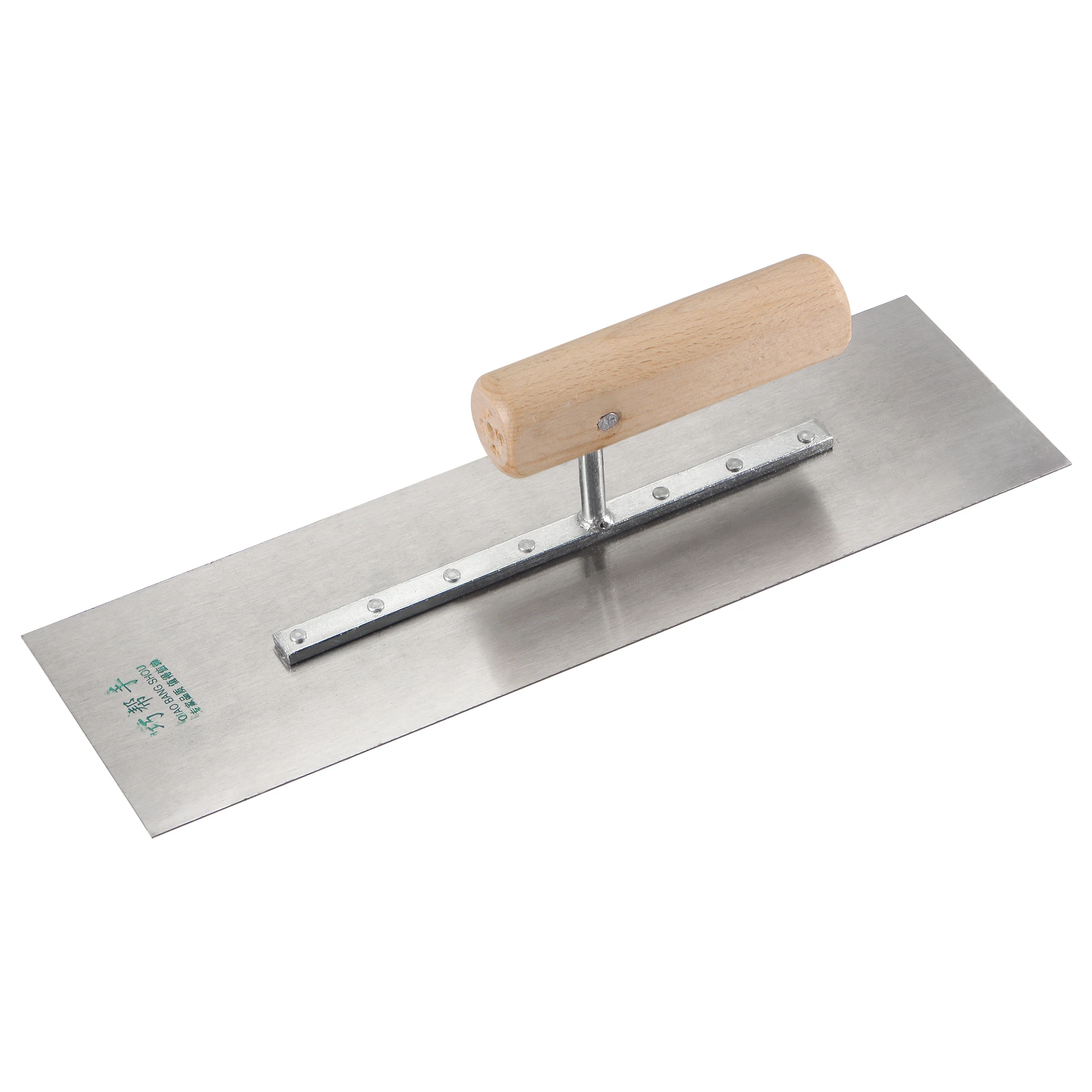 

Uxcell Masonry Hand Trowel 13"x4.1" Drywall Concrete Finishing Building Tool Manganese Steel Blade with Wooden Handle
