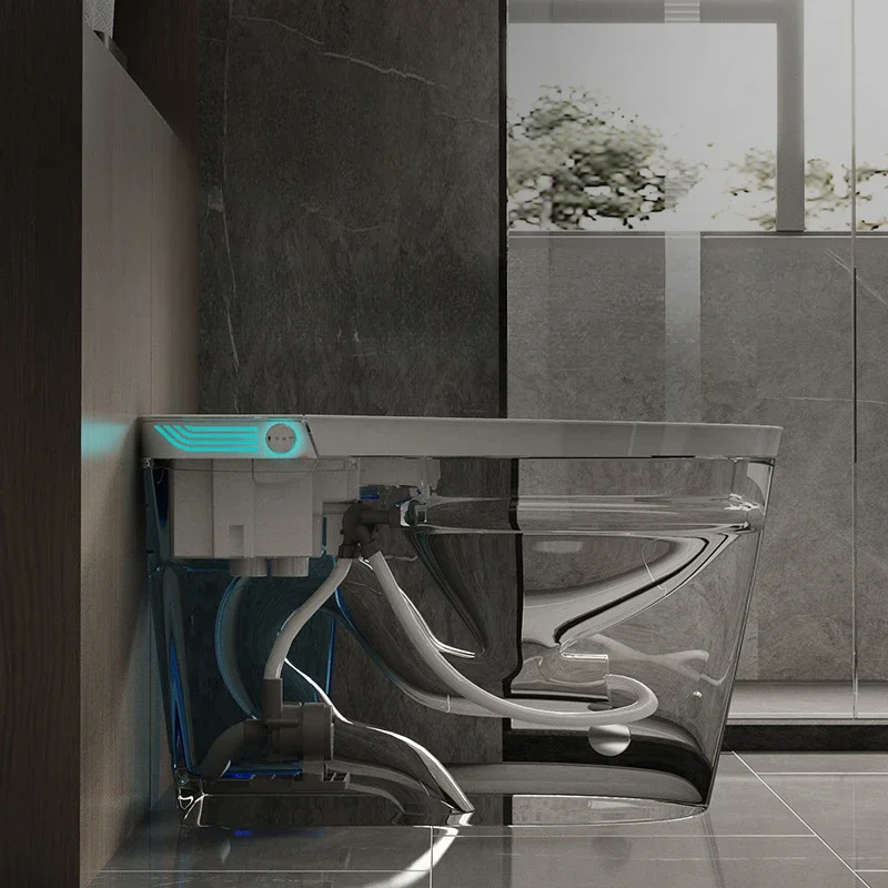 Цельные фигурки гигиенический умный туалет простой автоматический белый