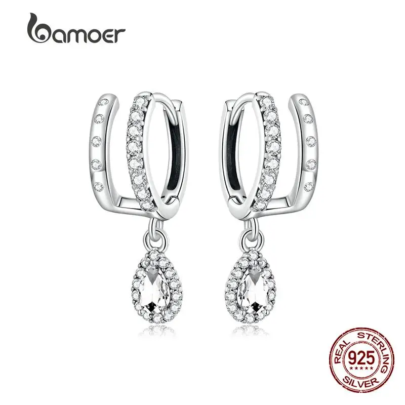 

Женские серьги-подвески из серебра 100% пробы