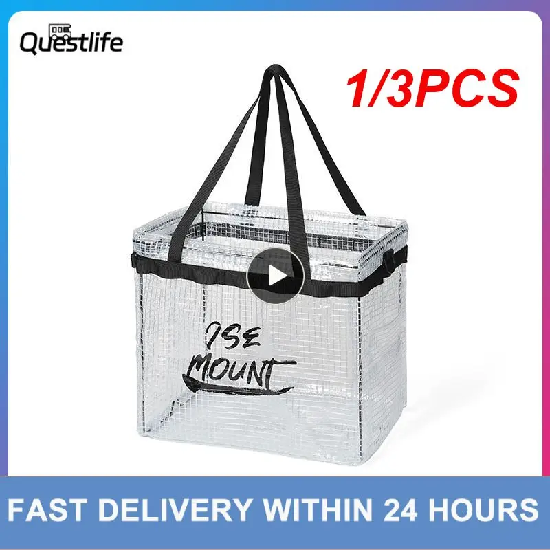 

1/3PCS Outdoor Camping Meal Bag Large Storage Lamp Tableware Bag Camping Tool Picnic Camp Travel Bag Camping Camping Storage Bag