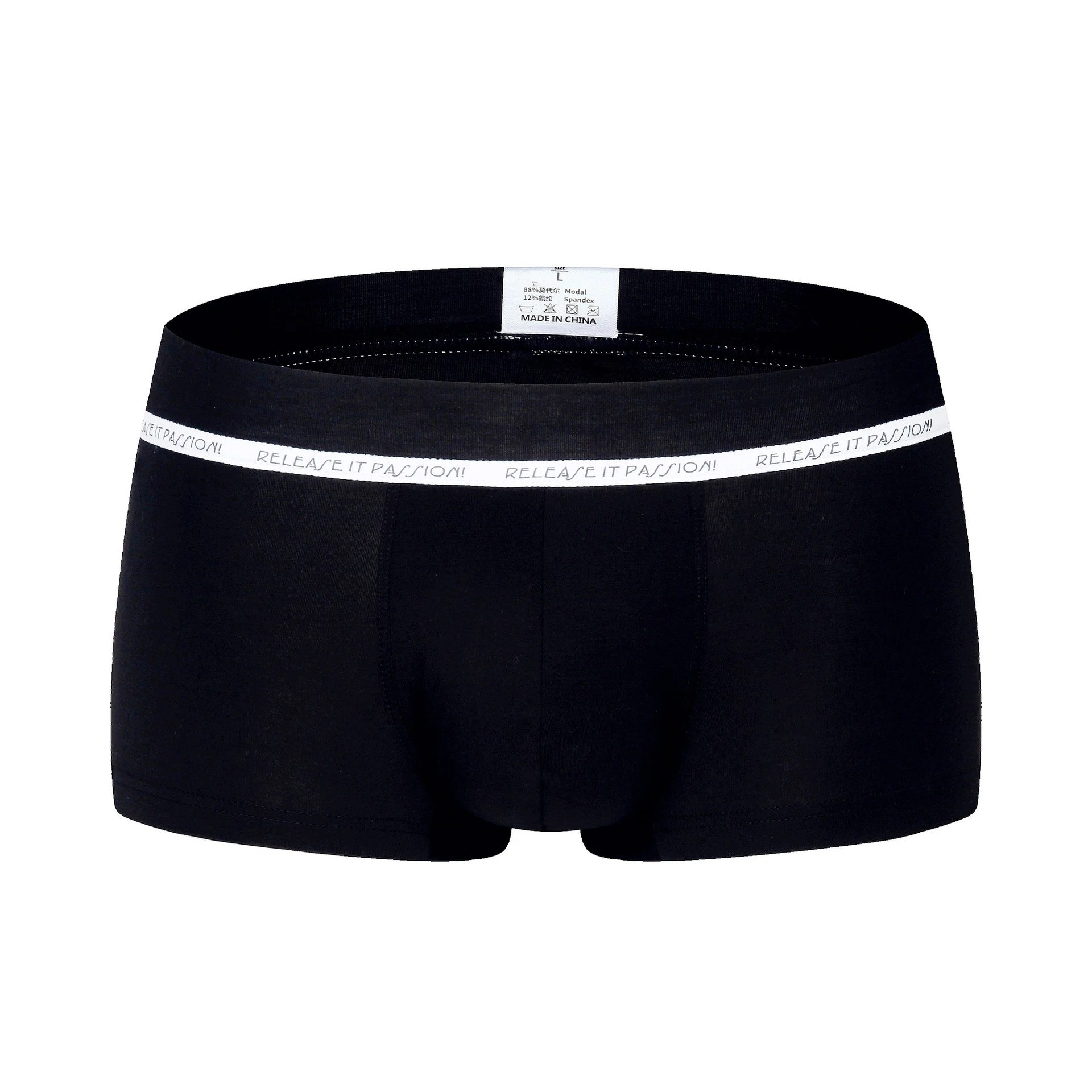 Men's Boxer Underwear Pouch Convex Design Comfortable Breathable Modal Underpants Boxers Low Waist Sexy Under Panties