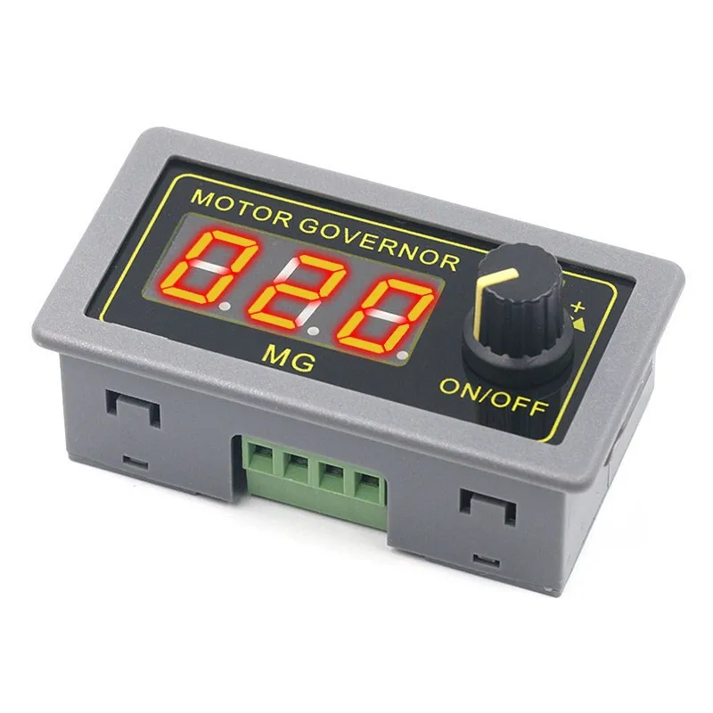

DC 5-30V 12v 24v 5A DC Motor Controller PWM Adjustable Speed Digital Display Encoder Duty Ratio Frequency MAX 15A ZK-MG