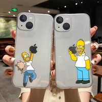 funny cute cartoon color donuts phone case for iphone 11 12 13 pro max 7 6s 8 plus xr xs max se20 clear soft silicone tpu case