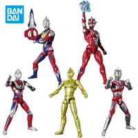 bandai original ultraman anime figure ultraman tiga trigger ace gashapon action figure toys for boys girls kids gifts model