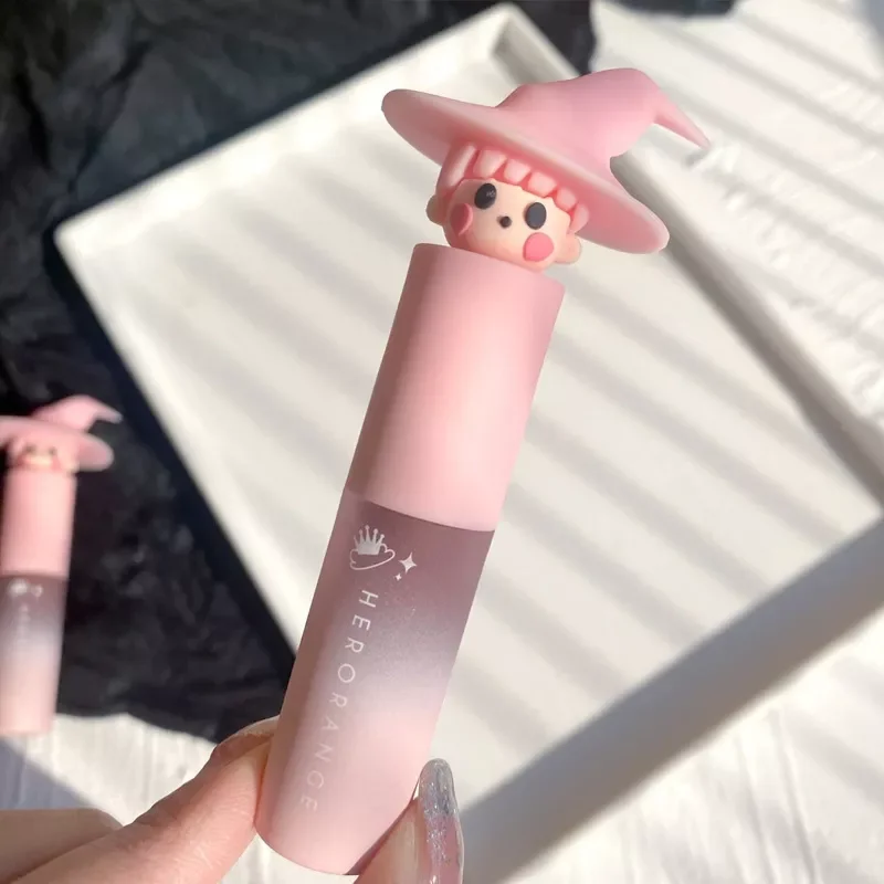 

Girl Velvet Matte Lipstick Lip Gloss Liquid Lip Tint Cream Pigment Long Lasting Silky Texture for Lips Women’s Cosmetics