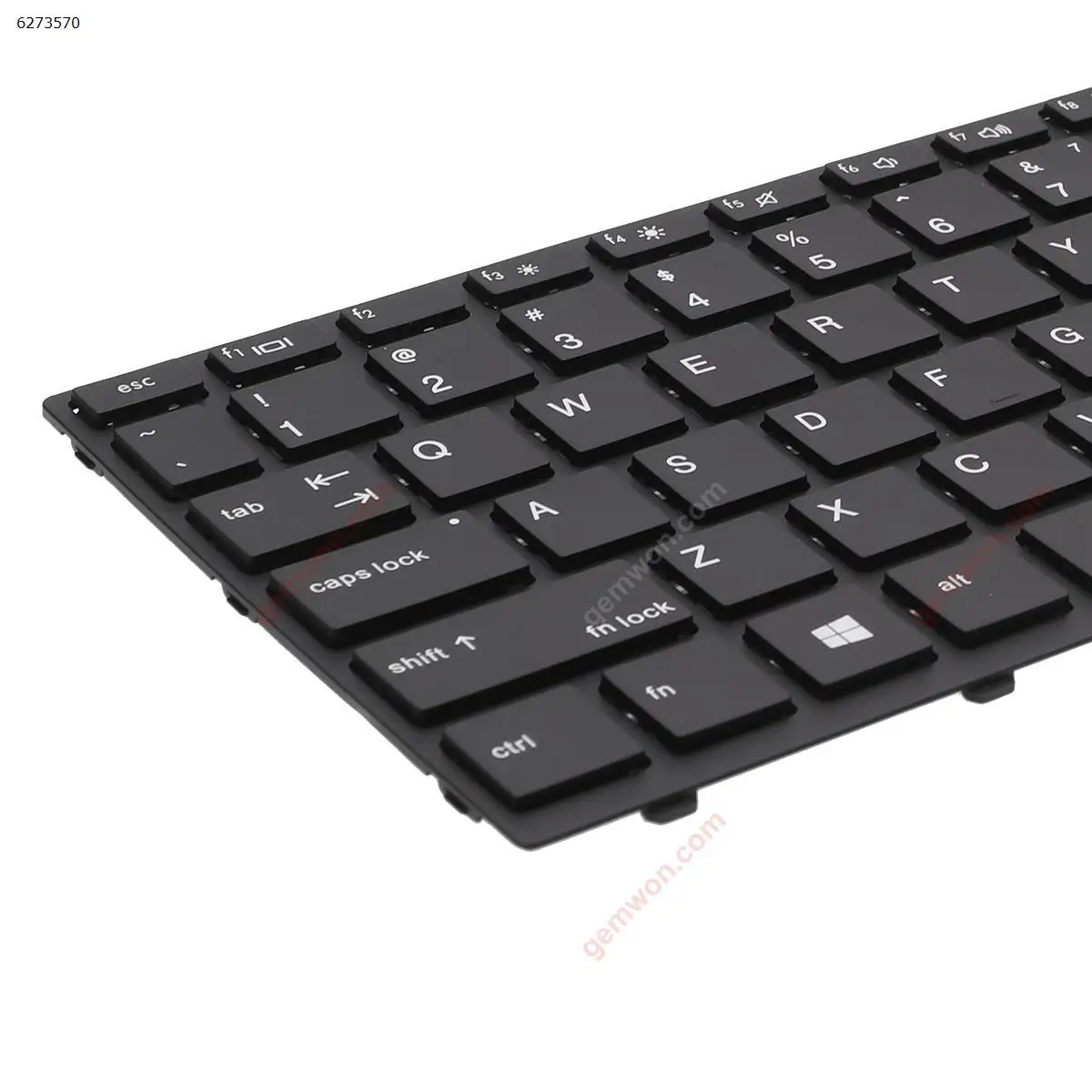 Клавиатура для ноутбука HP Probook 430 G5 440 G5 445 G5 черная рамка с подсветкой