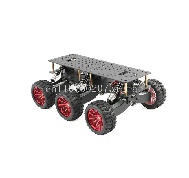 Фото Шасси для поисково-спасательной тележки с амортизацией 4WD/6WD, внедорожная тележка для подъема в гору 4WD/6WD, кинематика №1