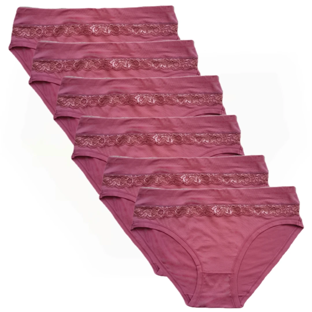 Женские трусики большого размера женские из модала кружевные сексуальные