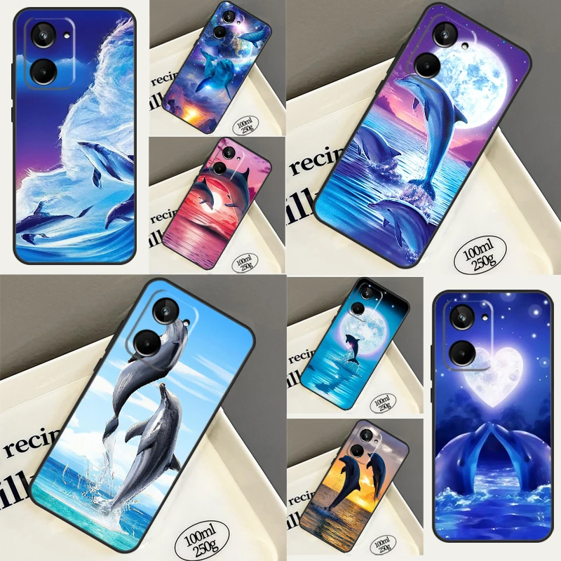 

Dolphin For Realme GT Neo 5 3 3T 2T GT2 8 9 10 Pro Plus C11 C15 C25 C30 C31C33 C35 C55 C21Y Case