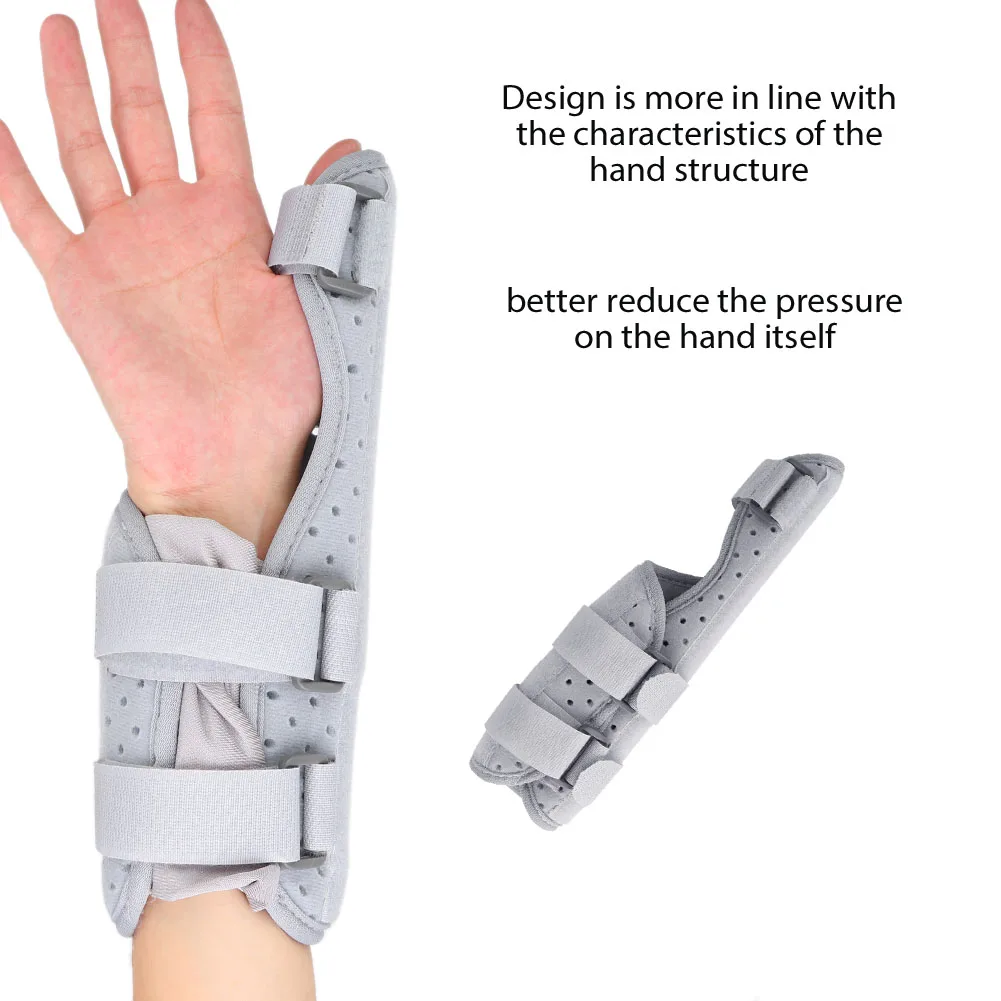 

Finger Splint Brace Wrist Posture Correct Thumb Fix Sleeve Guard Wrist Tendon Sheath Fixation Protect StabIlization Immobilizer