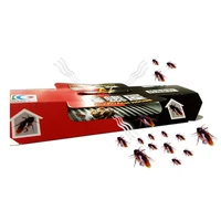1pccockroach house cockroach trap bait strong sticky catcher traps insect pest repeller non toxic cockroach sticky plate catcher
