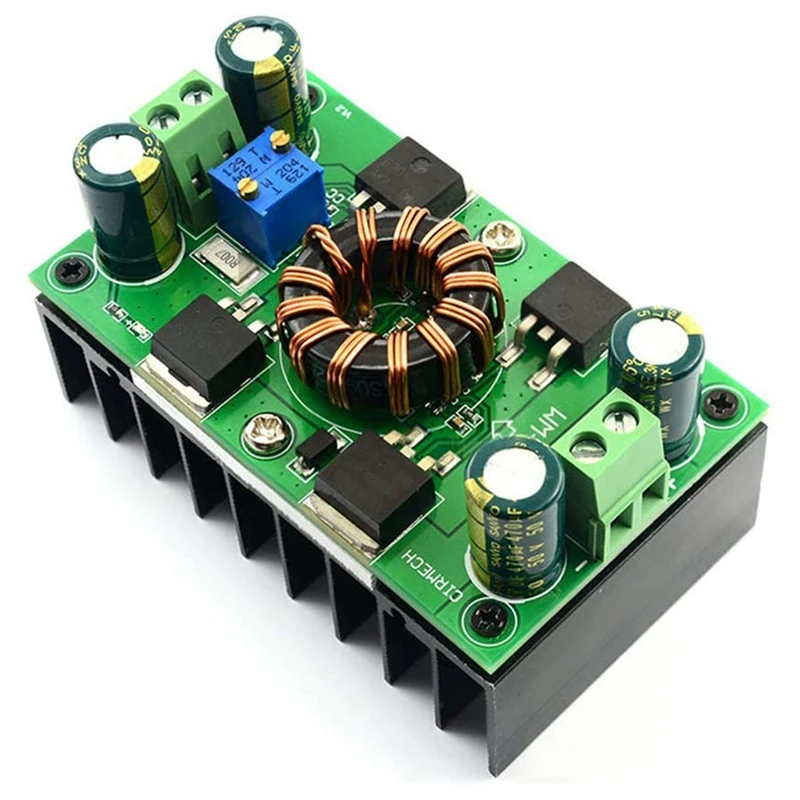 

Auto Boost Buck Converter, 5A(Max 10A) DC 5V-30V To 1.25-30V Voltage Regulator Constant Voltage Constant Current