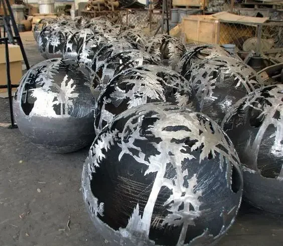 Ручная художественная ремесла Дикая яма для костра с горящим конем Короткая