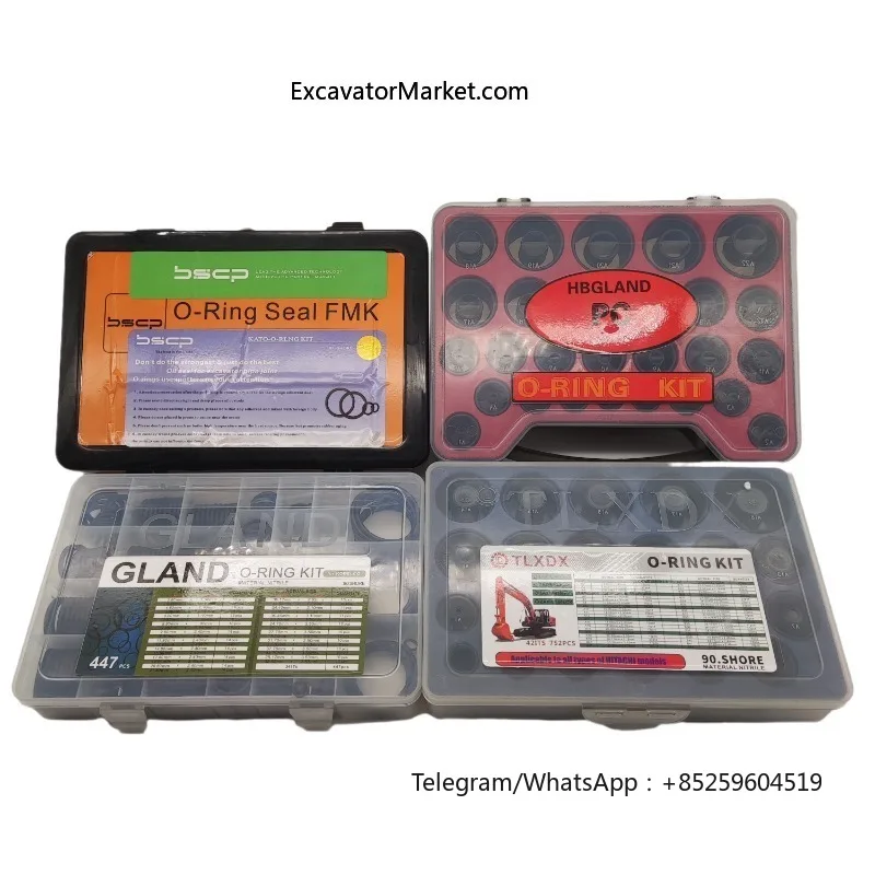 Детали экскаватора для Vol-vo210/200/240/250/290/360/460/480 уплотнительное кольцо из фтористой