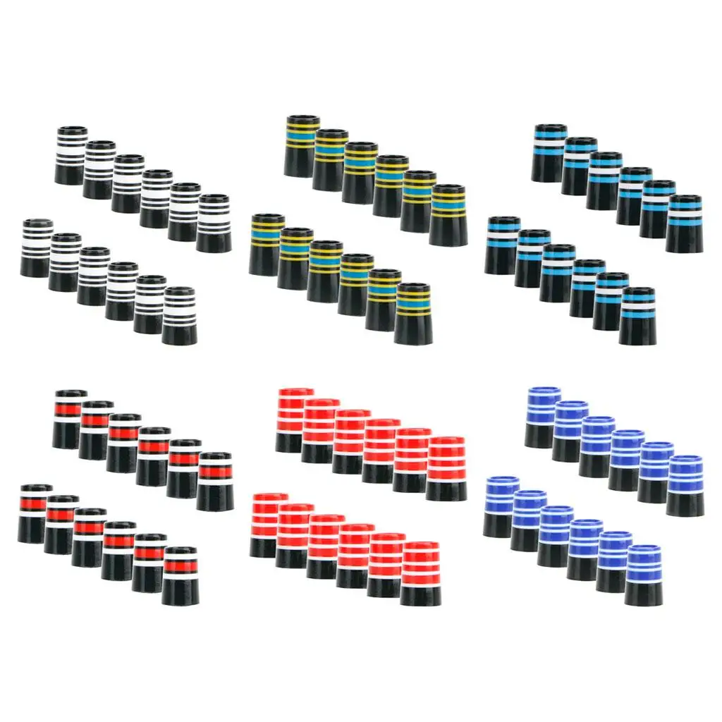 

12Pcs Durable Golf Iron Ferrules for Taper Tip Iron Wedge Size .370 End Caps