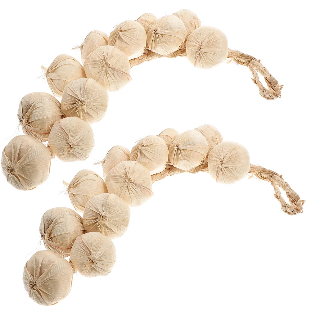

Garlic Fake Hanging Vegetable Artificial String Garland Strings Vegetables Decoration Vine Lifelike Chili Simulation