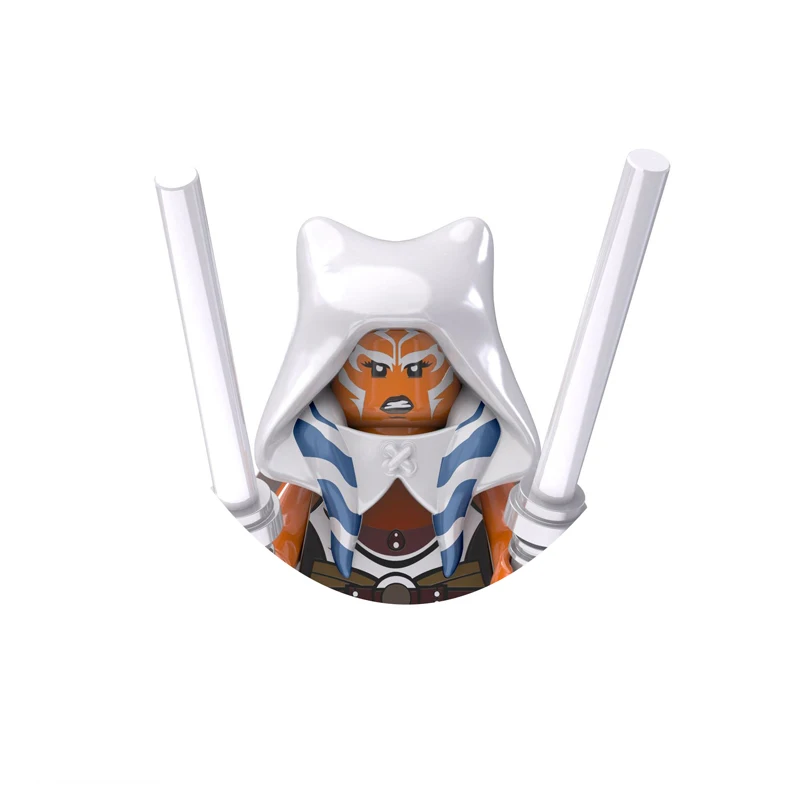 Тв6102 Дарт Вейдер, строительные блоки, блоки Боба Фетта, блоки Ahsoka Tano, Клон солдат, фигурки Gunner, Мини фигурки, сборная игрушка