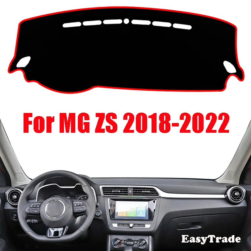 

For MG ZS 2018 2019 2020 2021 2022 Accessories Car Dashboard Light-proof Mat Dash Non-slip Sun Shade Protetion Carpet Cover Pad