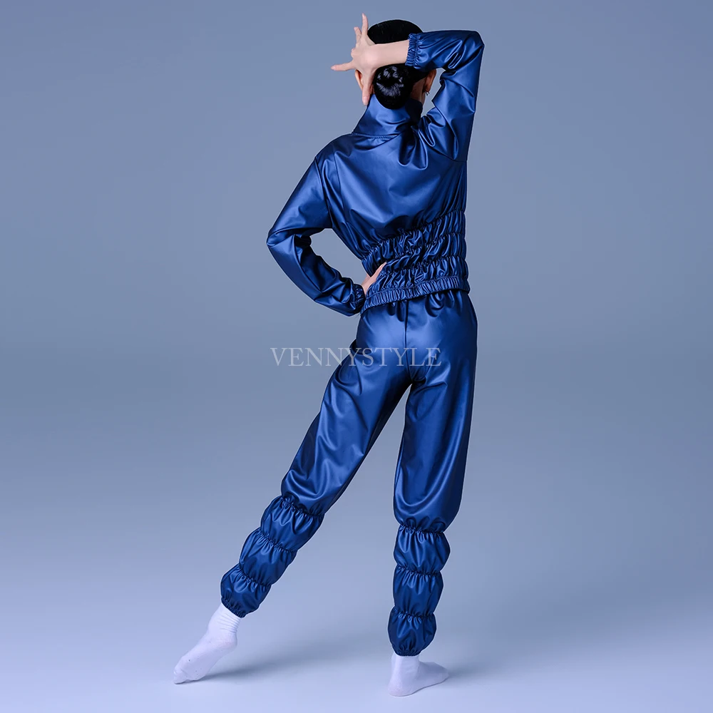 Спортивный костюм для латинских танцев Vennystyle, тренировочный костюм для танцев для девочек, специальный спортивный спортивный костюм со скакалкой (art.: 3920cb34601de) - 3920cb34601de