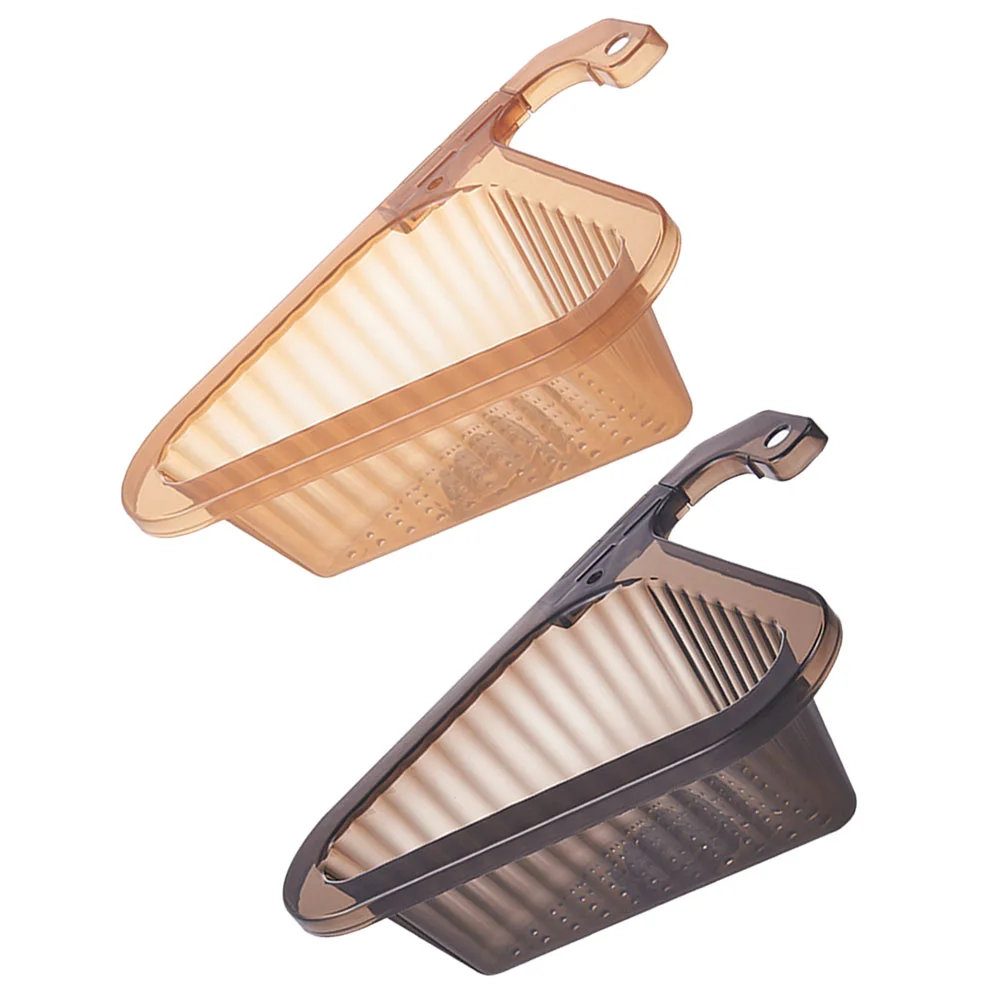 

Sink Strainer Kitchen Basket Drain Corner Hanging Holder Rack Filter Triangle Colander Swan Garbage Catcher Sponge Organizer