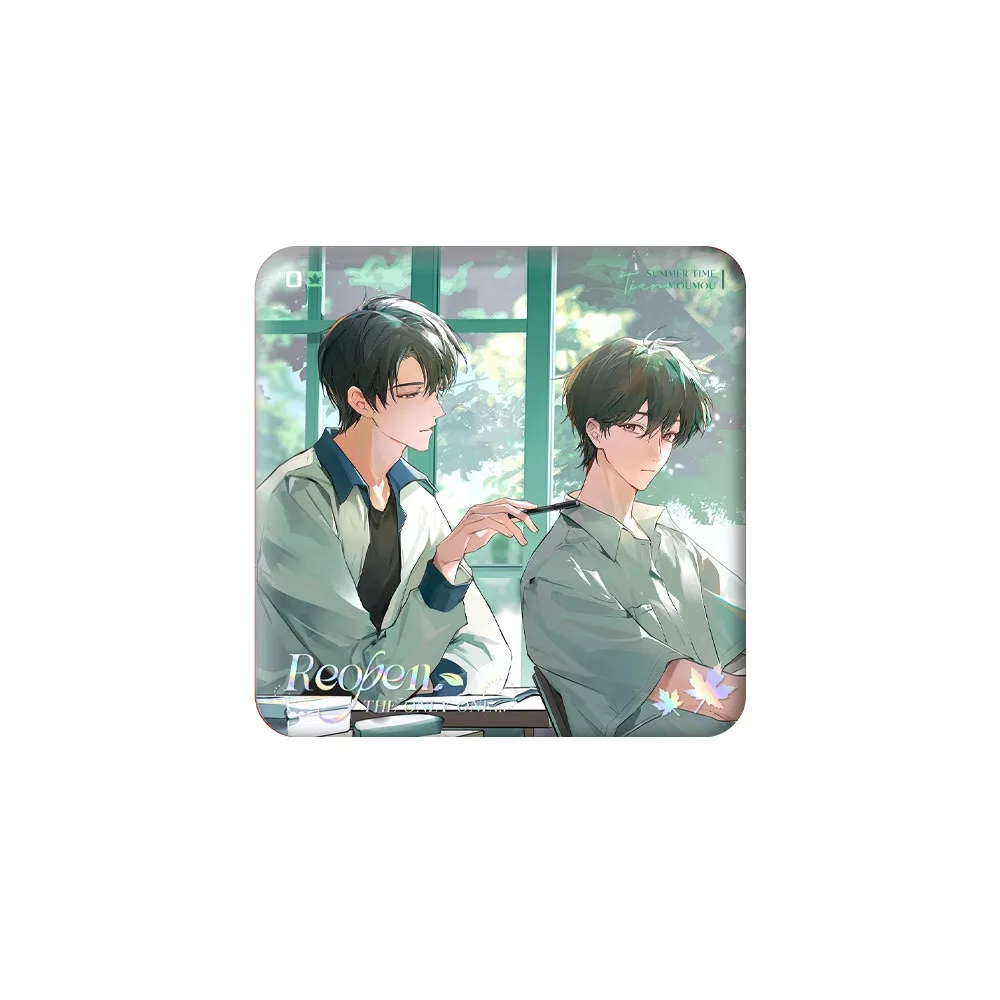 The Only One Mou Официальный оригинальный BL Роман Жесть Значок Bajji Quicksand Акриловая